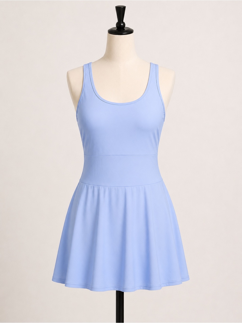 LANDS END Women’s Light Blue Swimsuit Plus Size 14 One Piece